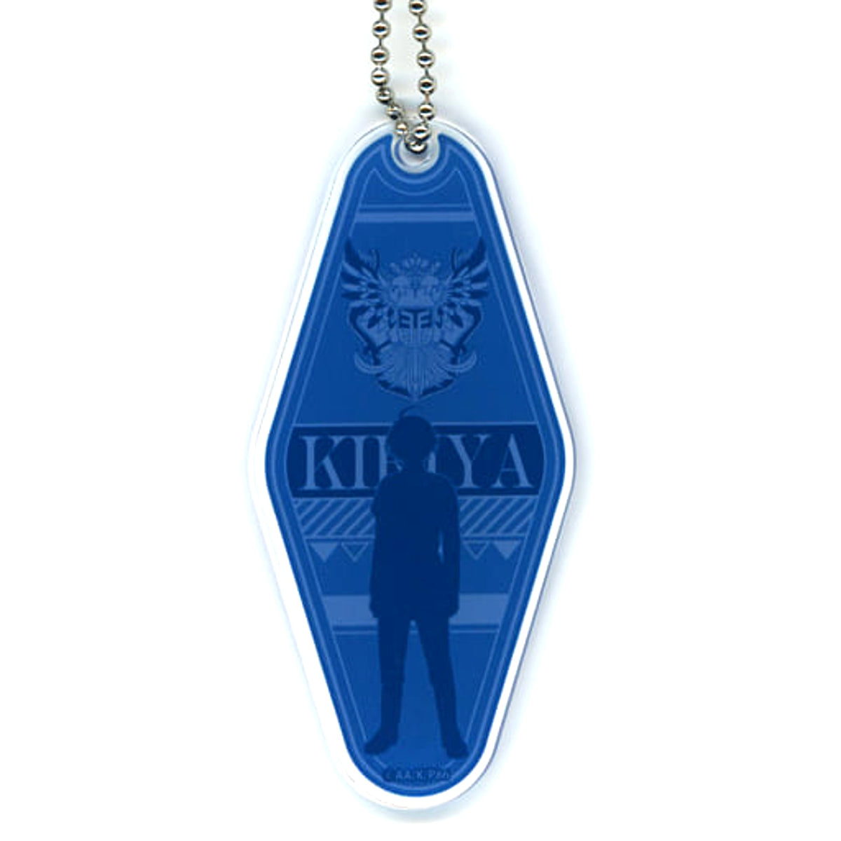 86 Kiriya Nouzen Motel Keychain Collaboration Cafe Powered By Animax Cafe+ Limited Keychains [USED]