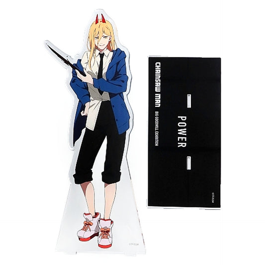 Chainsaw Man Power Acrylic Mega Figure Dai Koryu Exhibition Illustration Grand Exchange Exhibition at baseyard tokyo Limited Acrylic Stands [USED]