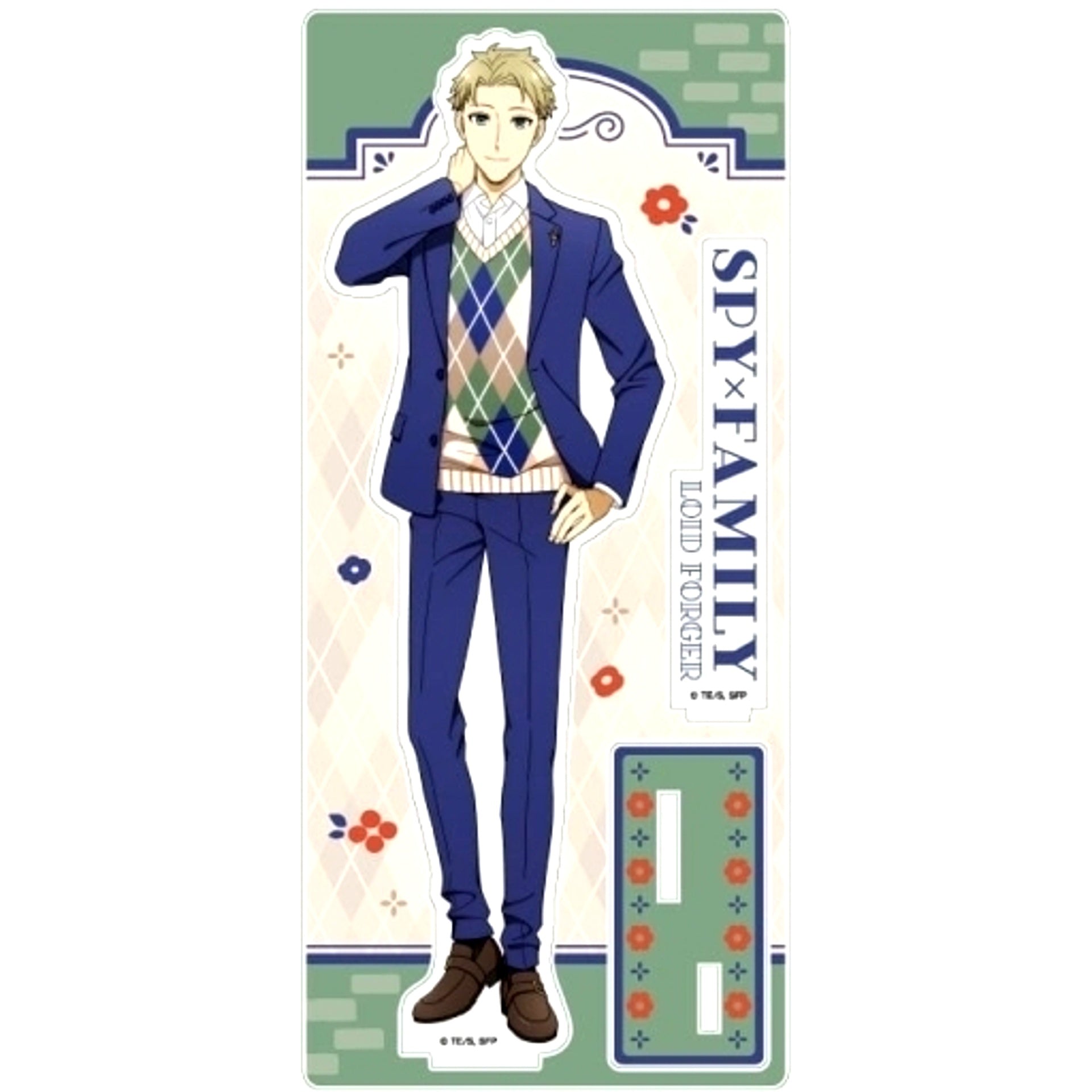 Loid Forger Argyle Acrylic Stand SPY x FAMILY [USED]