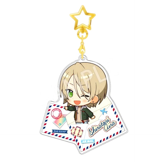 Aira Shiratori Ensemble Stars!! -Road to Show!!- Airmail Keychain [USED]