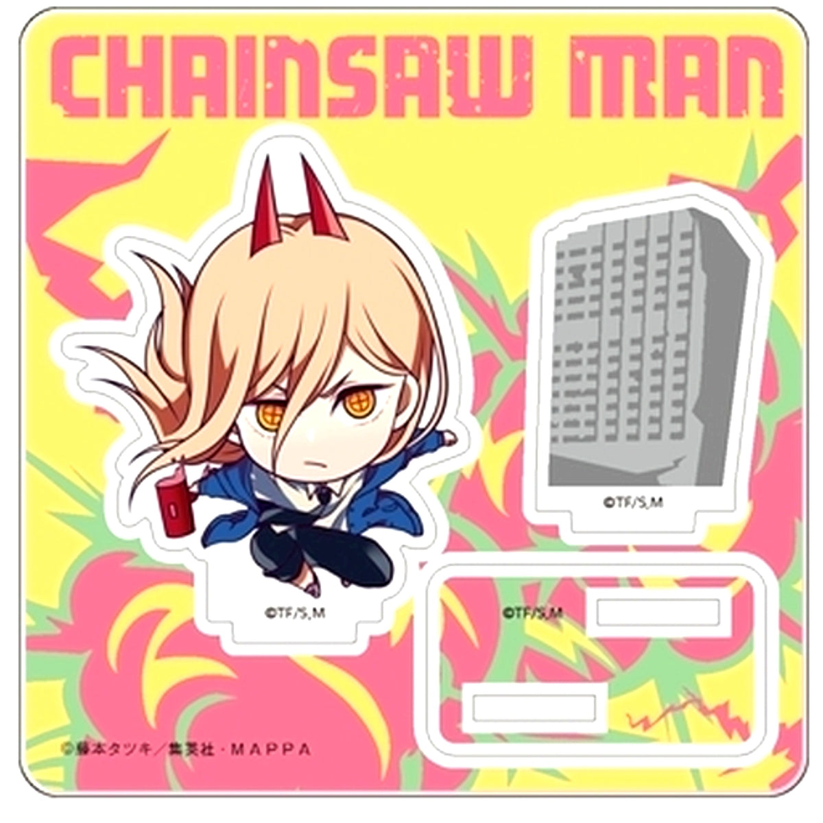 Power Chainsaw Man Tatakae! Acrylic Stand [USED]
