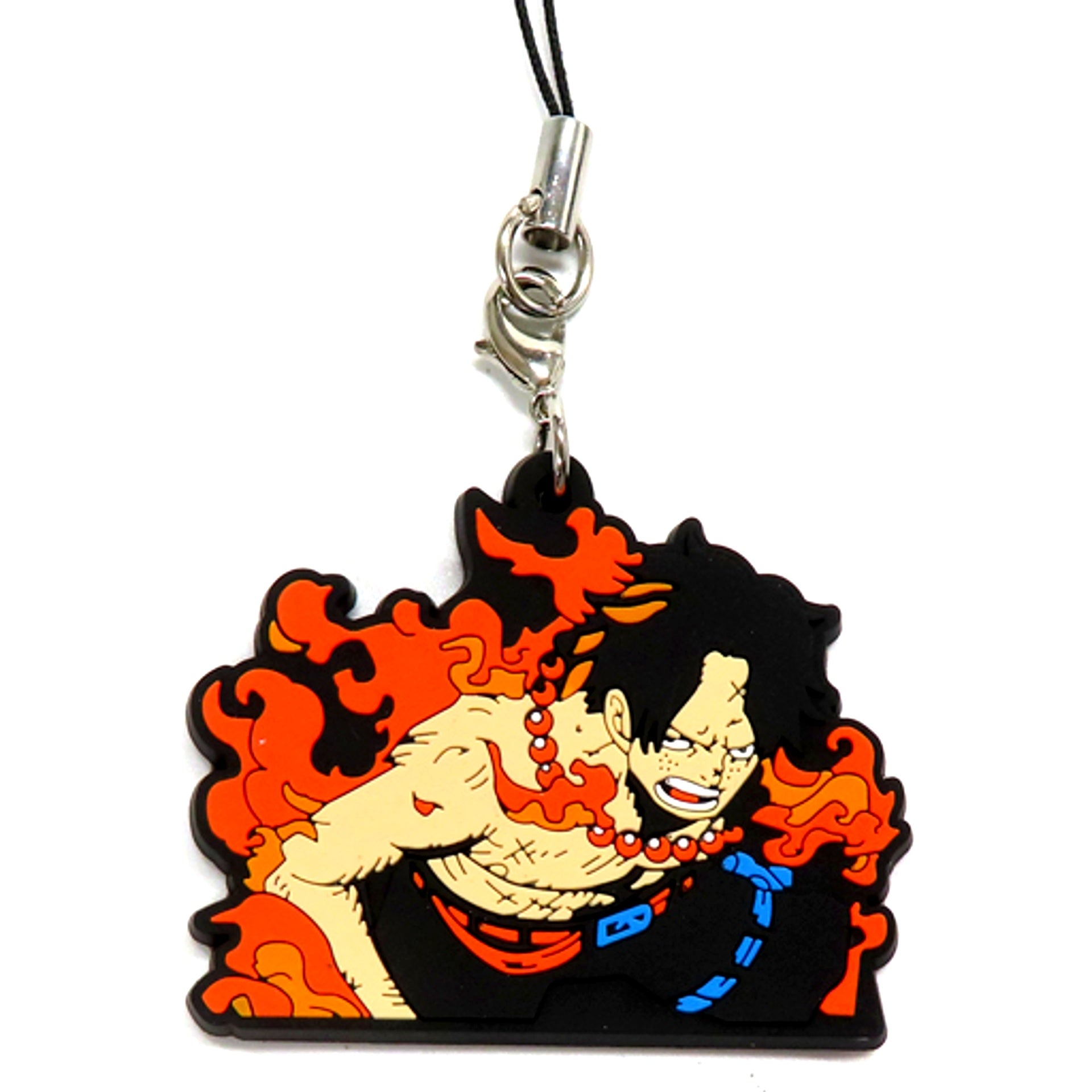 Portgas D. Ace Normal Proportion One Piece Rubber Strap Jump Festa 2015 Goods [USED]