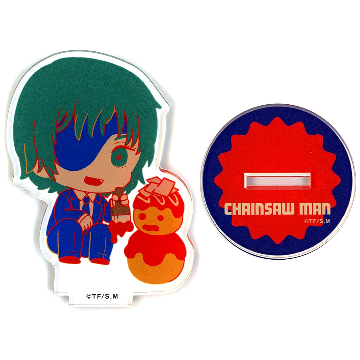 Himeno Chainsaw Man Trading Acrylic Stand Bakudan-yaki Honpo Part 1 [USED]