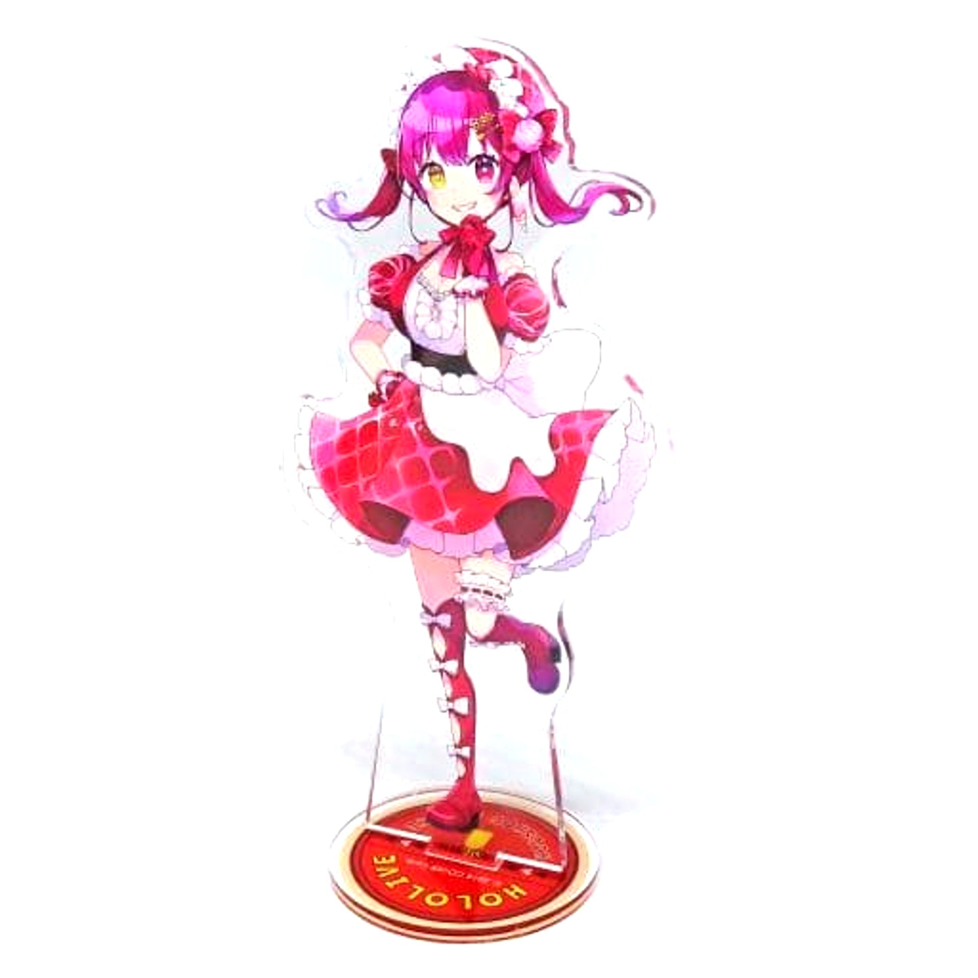 Virtual YouTuber hololive Houshou Marine Original Acrylic Stand Illustration by Chon* FamilyMart Winter HoloMart Campaign [USED]