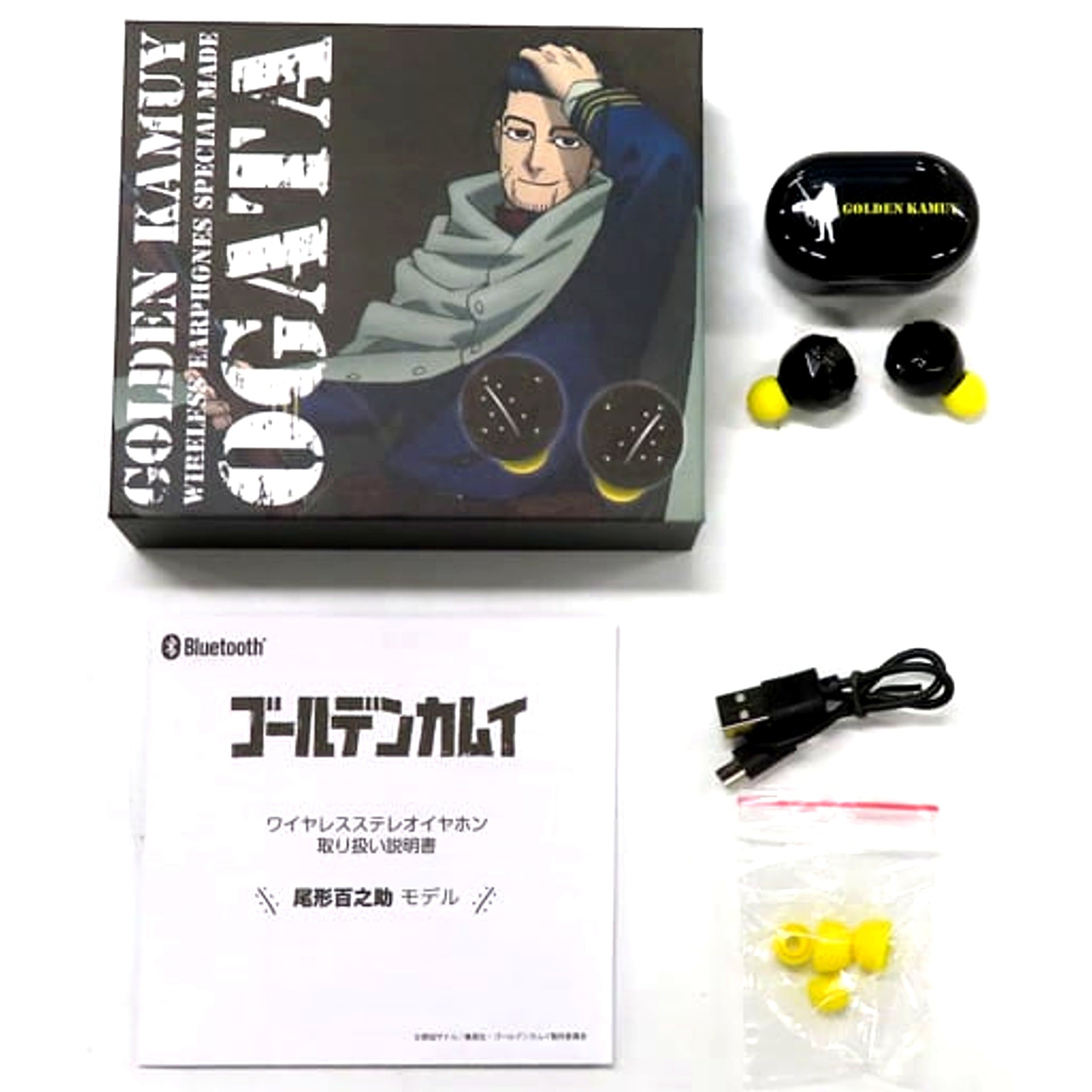 Hyakunosuke Ogata Golden Kamuy Model TRUE WIRELESS STEREO EARPHONES Wireless Earphones [USED]