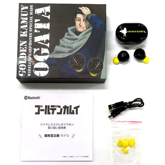 Hyakunosuke Ogata Golden Kamuy Model TRUE WIRELESS STEREO EARPHONES Wireless Earphones [USED]