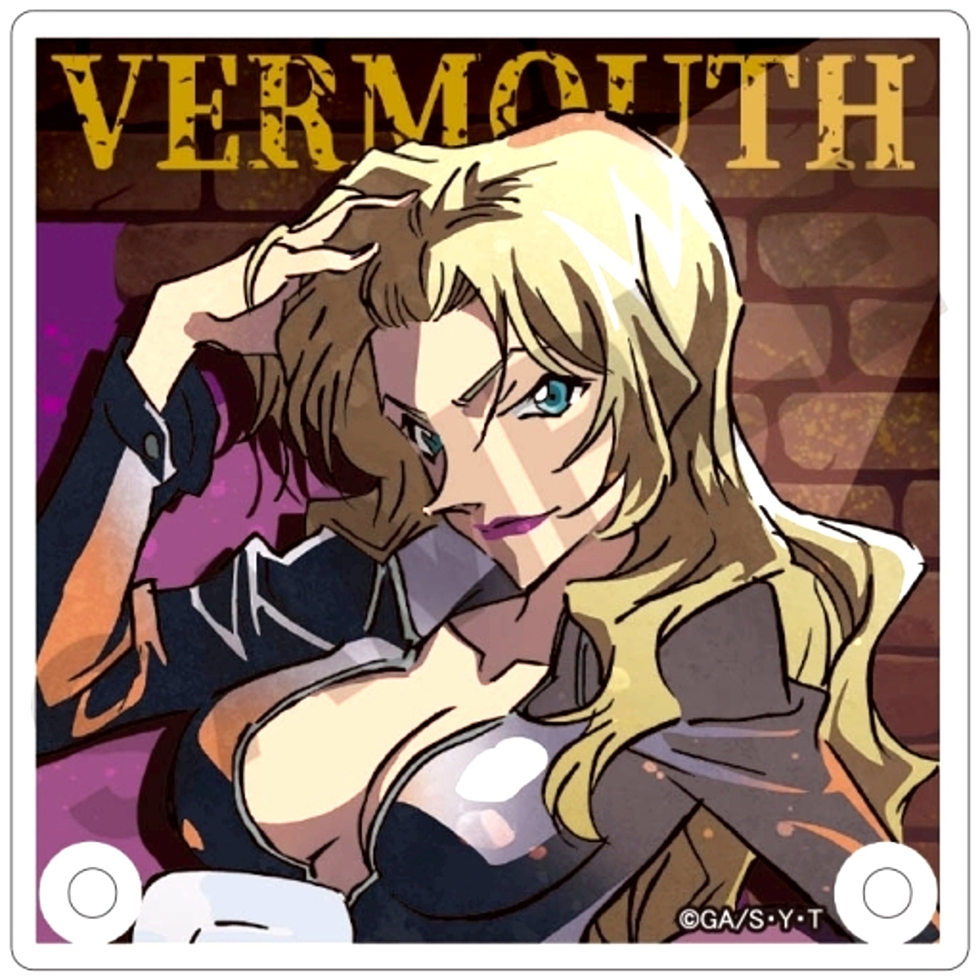 Vermouth Brick Ver. Detective Conan Mini Acrylic Panel [USED]