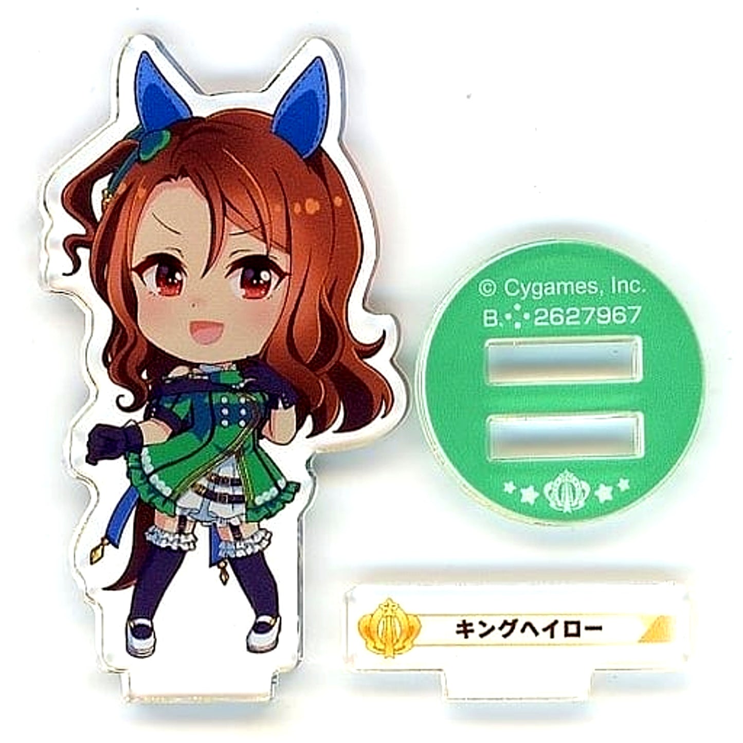 King Halo Uma Musume Pretty Derby Paddock Pose Acrylic Stand 3 Normal Ver [USED]