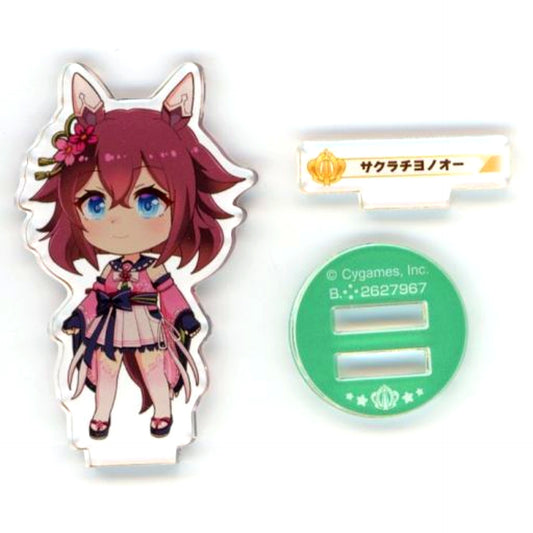 Sakura Chiyono O Normal Ver. Paddock Pose Acrylic Stand 3 Uma Musume Pretty Derby [USED]