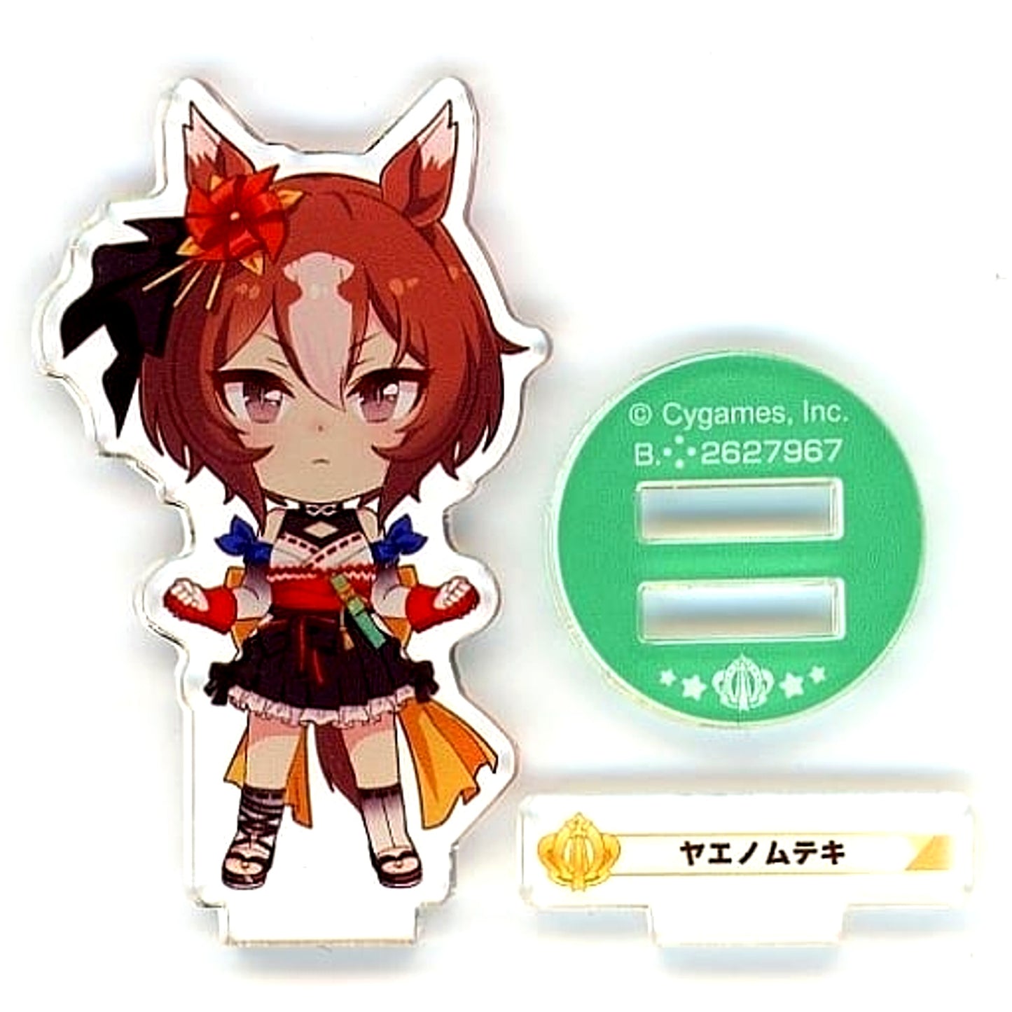 Yaeno Muteki Uma Musume Pretty Derby Paddock Pose Acrylic Stand 3 Normal Ver [USED]
