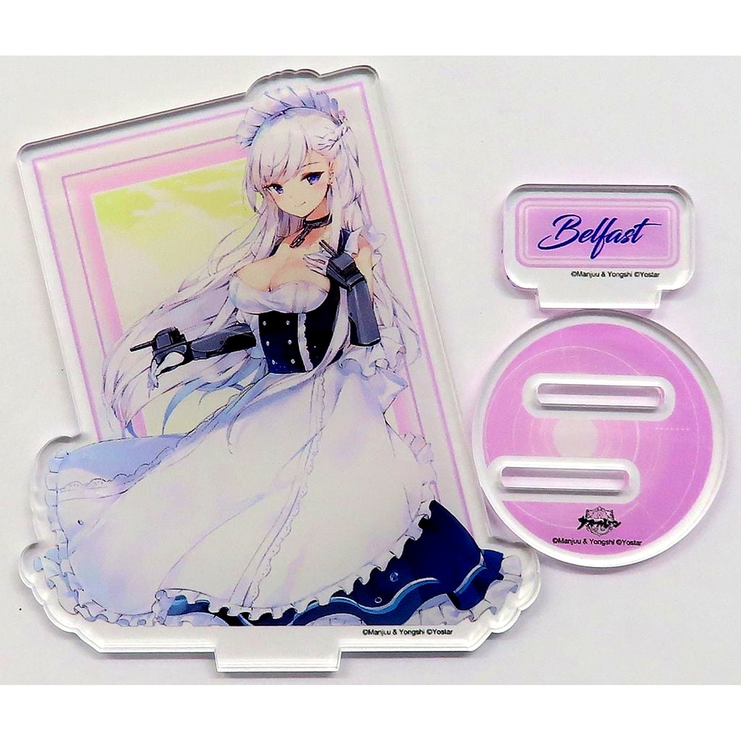 Belfast C Prize Acrylic Stand Figure Kuji Rack Online Azur Lane Kuji [USED]