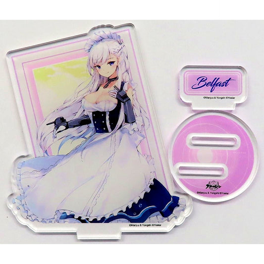 Belfast C Prize Acrylic Stand Figure Kuji Rack Online Azur Lane Kuji [USED]