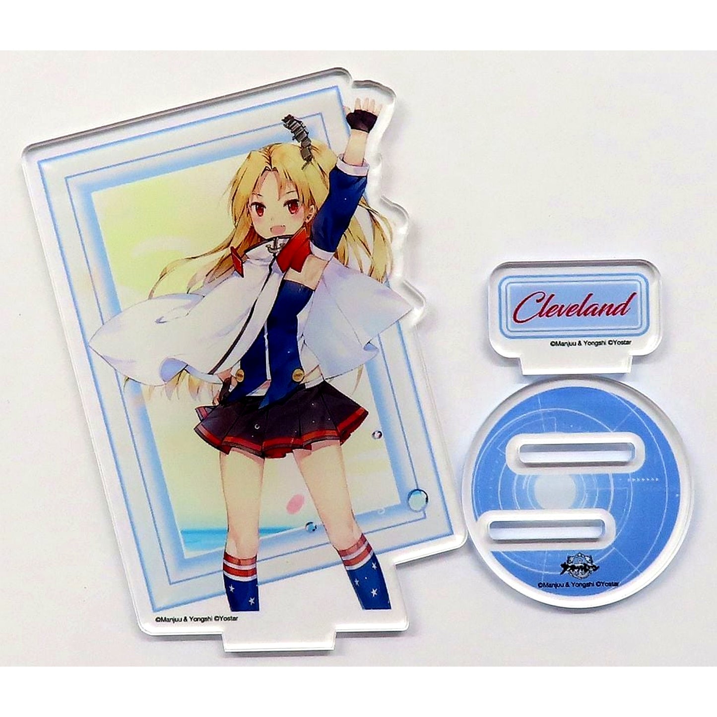 Cleveland C Prize Acrylic Stand Figure Kuji Rack Online Azur Lane Kuji [USED]