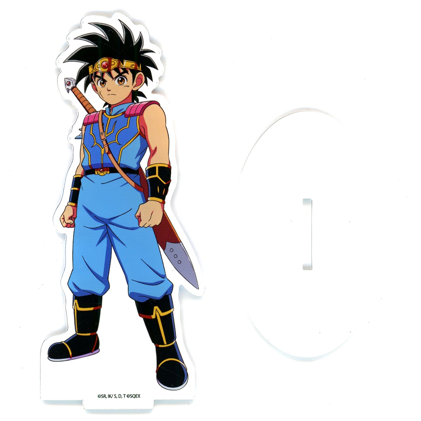Dai C Prize Character Acrylic Figure eeo Kuji Dragon Quest: The Adventure of Dai [USED]