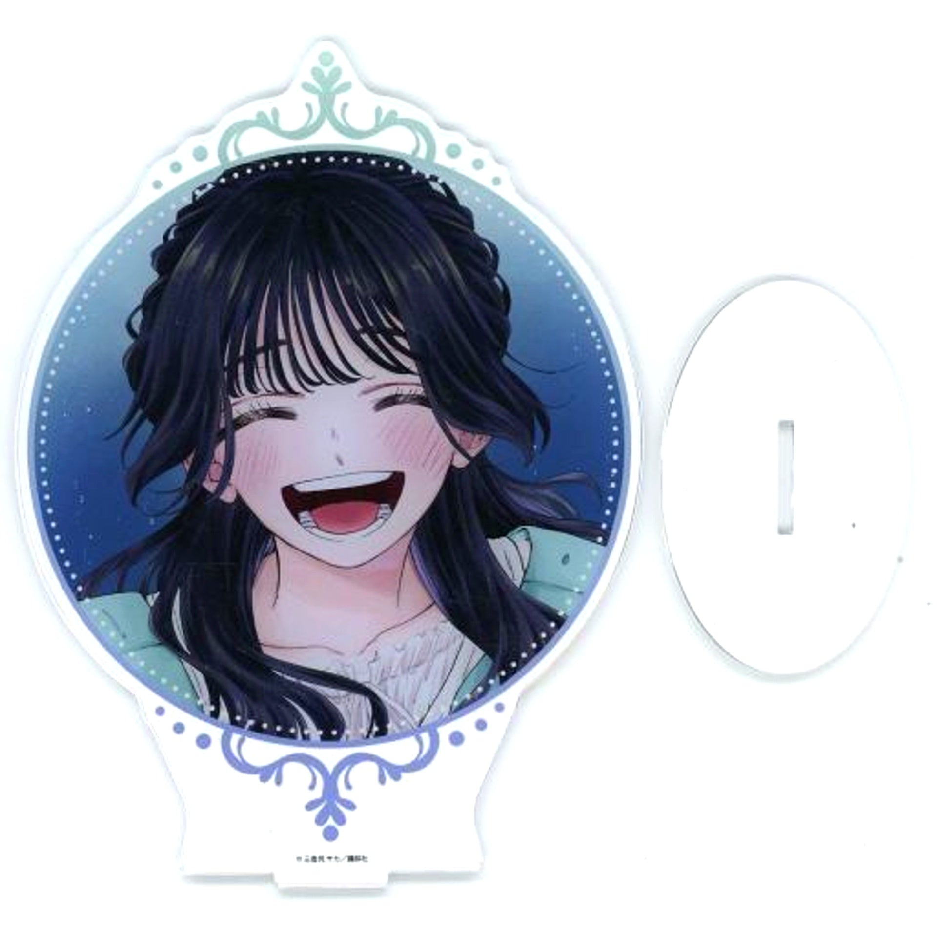 Kaoruko Waguri Round Shape The Fragrant Flower Blooms With Dignity eeo Kuji C Prize Character Acrylic Figure [USED]
