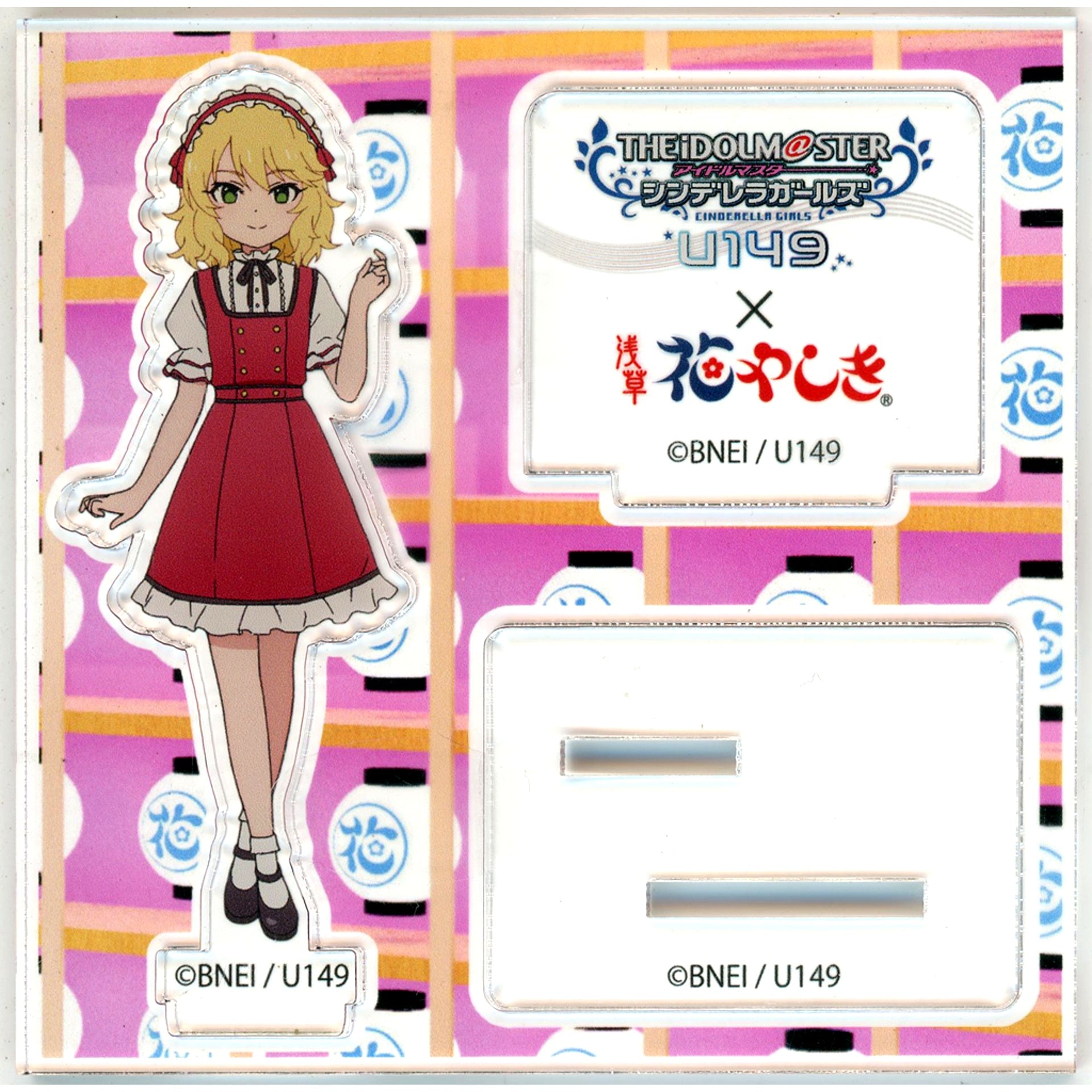 Momoka Sakurai The Idolmaster Cinderella Girls U149 x Asakusa Hanayashiki Acrylic Stand [USED]