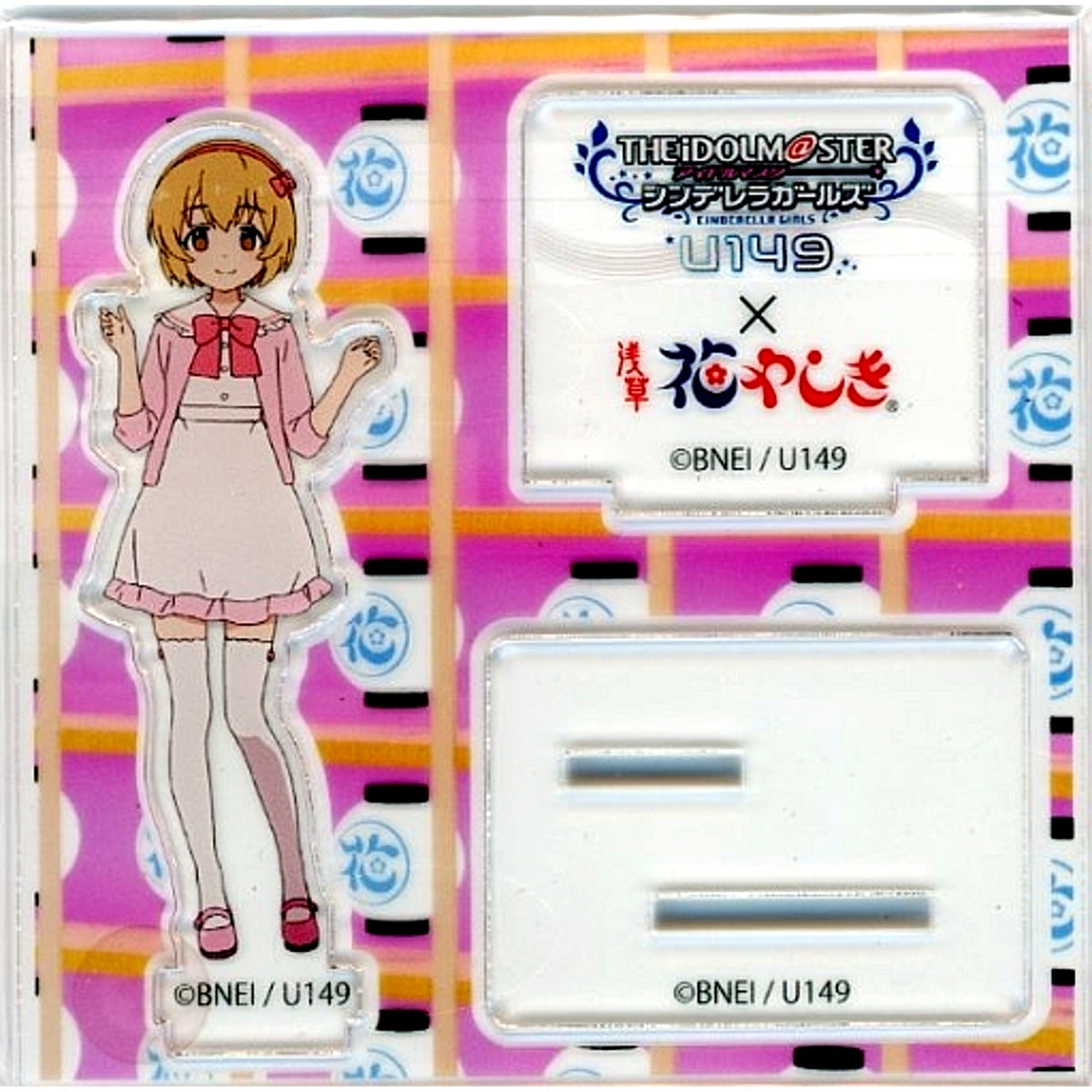 Koharu Koga Acrylic Stand The Idolmaster Cinderella Girls U149 x Asakusa Hanayashiki [USED]