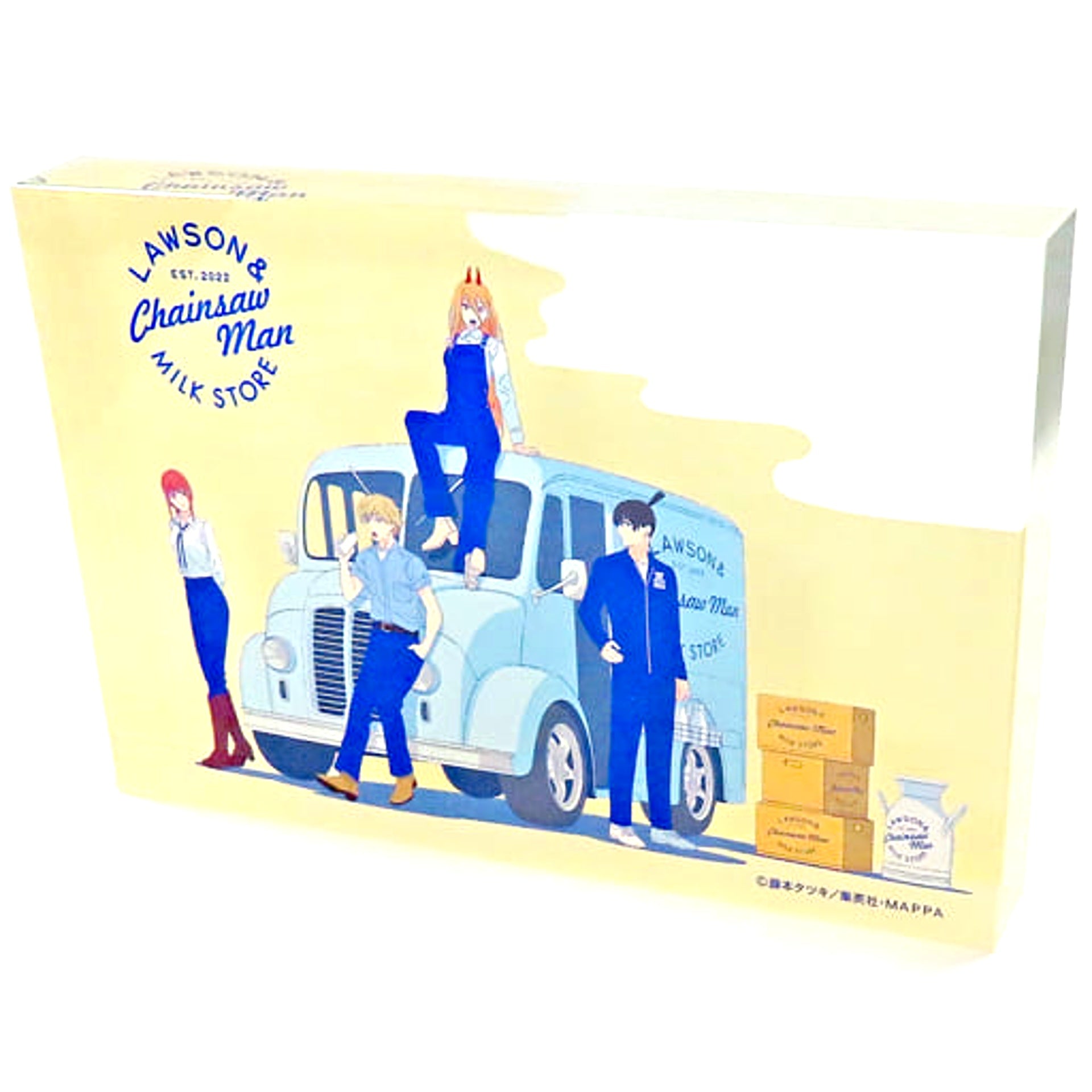 Group Chainsaw Man Original Acrylic Art Block Chainsaw Man x Lawson Campaign Ponta d Point Members Only Mileage Campaign Prize [USED]