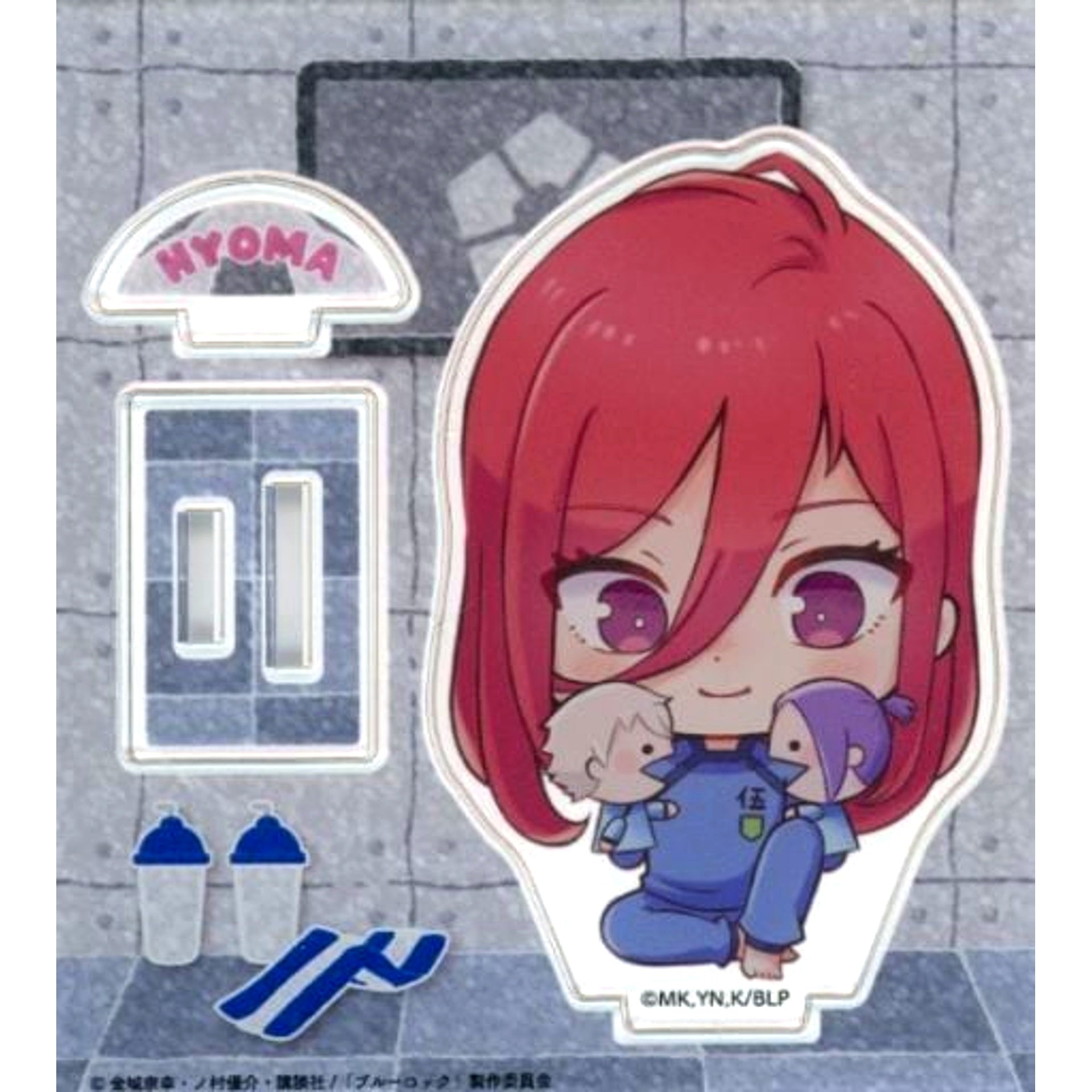 Hyoma Chigiri Acrylic Stand Vol. 1 Puppeco Blue Lock Pop Up Store in Loft [USED]