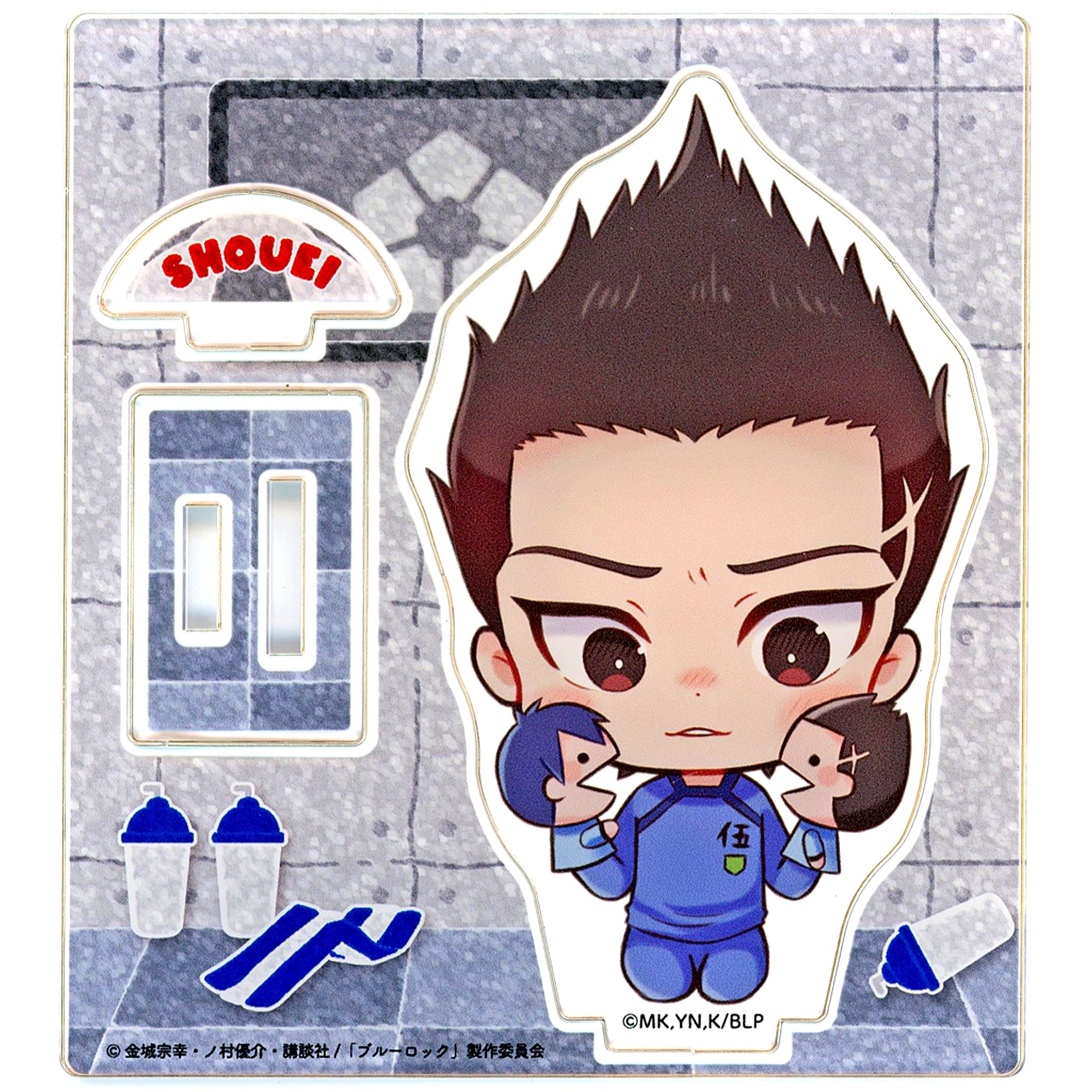 Shoei Barou Acrylic Stand Vol.1 Puppeco Blue Lock Pop Up Store in Loft [USED]