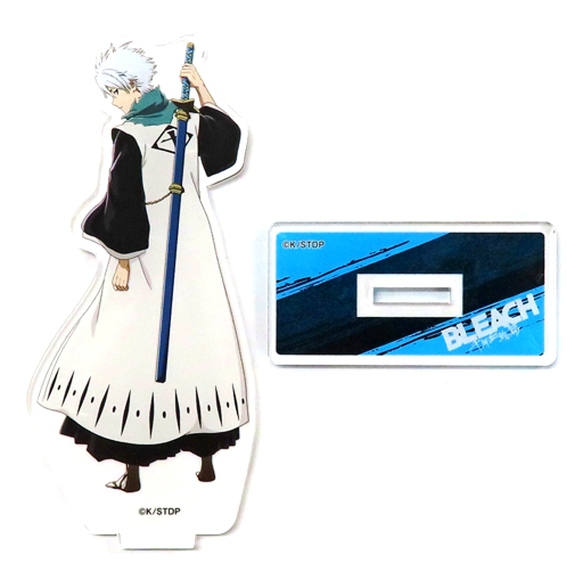 Toshiro Hitsugaya Bleach: Thousand Year Blood War x Karaoke no Tetsujin Acrylic Stand [USED]