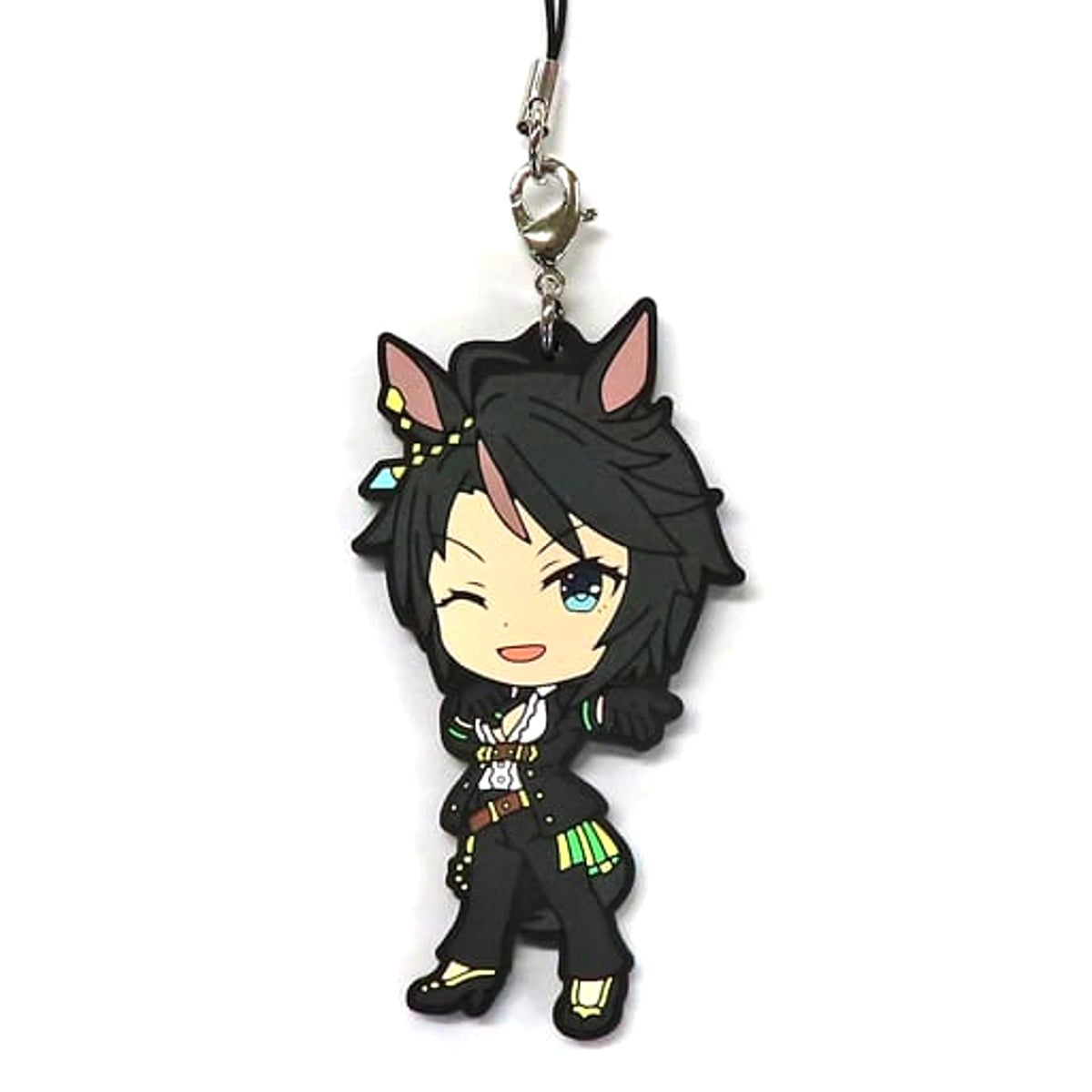 Umamusume: Pretty Derby Fuji Kiseki Ichiban Kuji 4th Rubber Mascot Kyunchara Illustrations Prize H [USED]