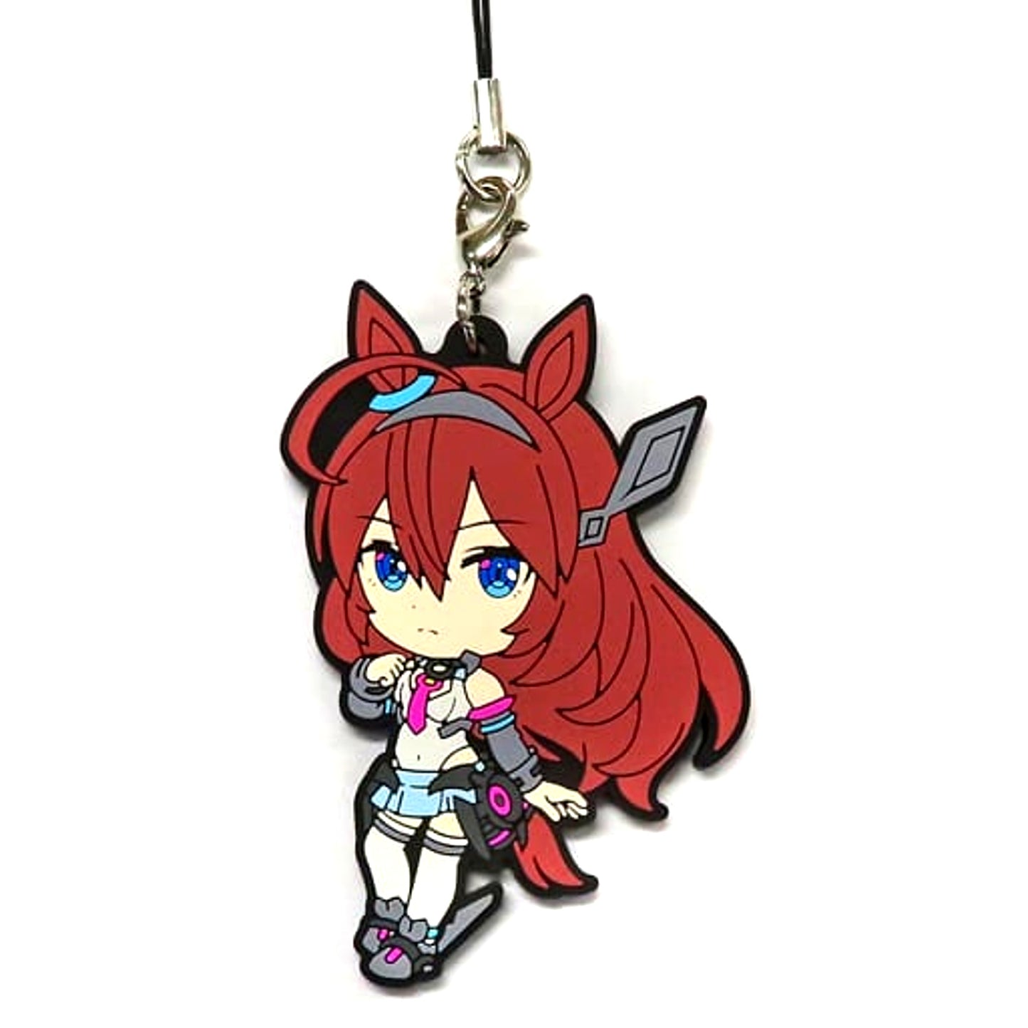 Mihono Bourbon Umamusume: Pretty Derby Ichiban Kuji 4th Rubber Mascot Kyunchara Illustrations Prize H [USED]