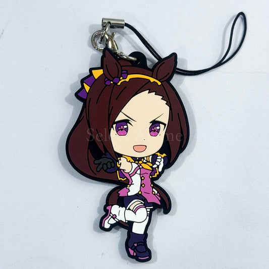 Sakura Bakushin O H Prize Kyun Chara Illustrations Rubber Mascot Ichiban Kuji Umamusume: Pretty Derby Vol. 4 [USED]