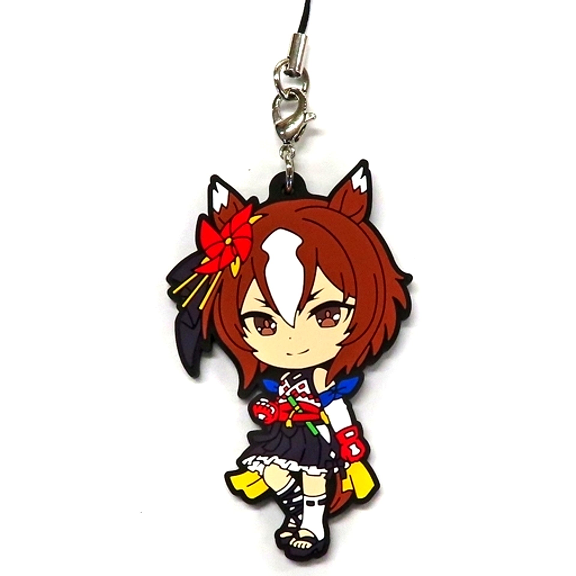 Yaeno Muteki H Prize Rubber Mascot Kyun Chara Illustrations Ichiban Kuji Umamusume Pretty Derby Part 4 [USED]