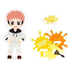 Sega Lucky Kuji Jujutsu Kaisen GRAFFITI x BATTLE Re: Prize I Yuji Itadori Acrylic Stand Acrylic Stands [USED]
