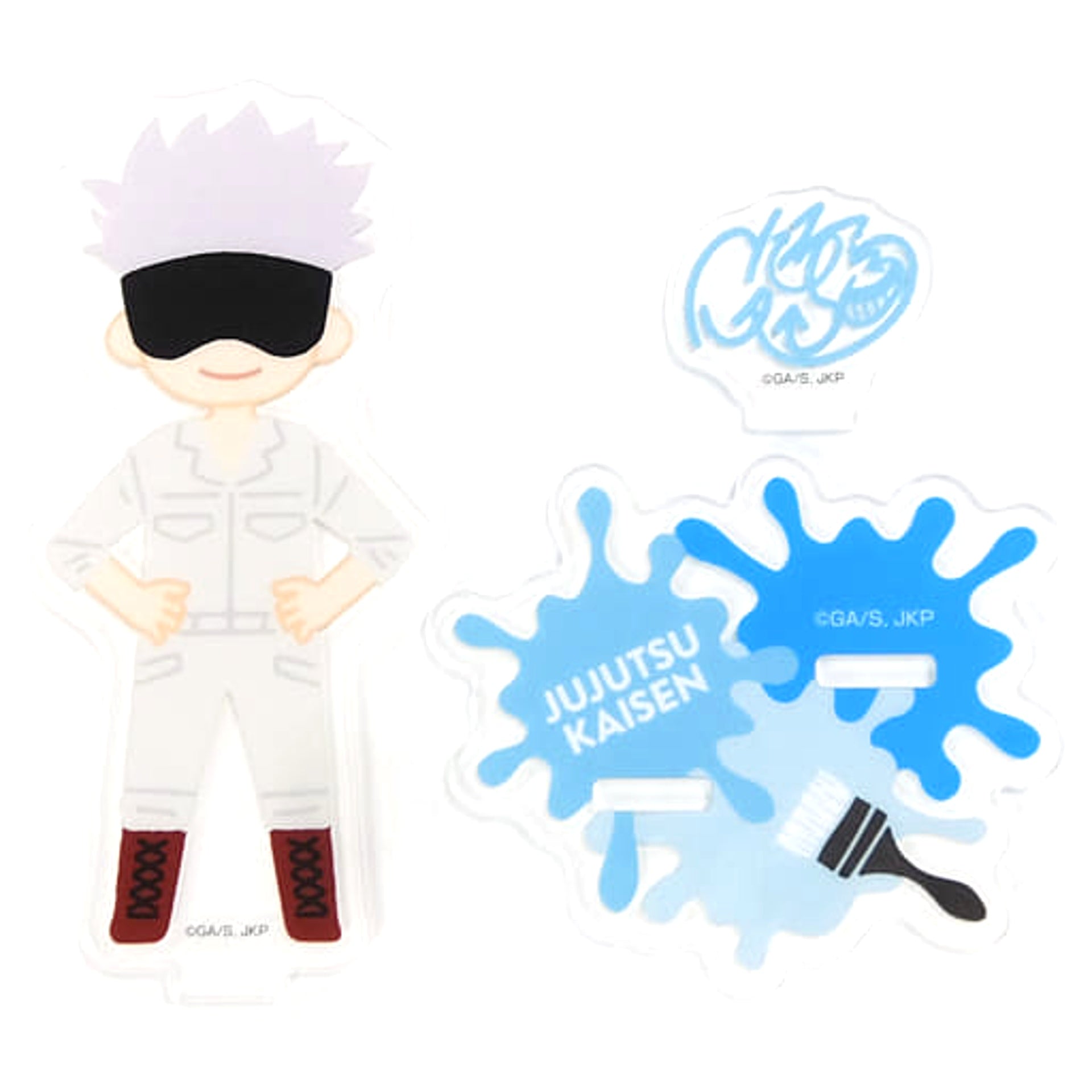 Sega Lucky Kuji Jujutsu Kaisen GRAFFITI x BATTLE Re: Prize I Satoru Gojo Acrylic Stand Acrylic Stands [USED]