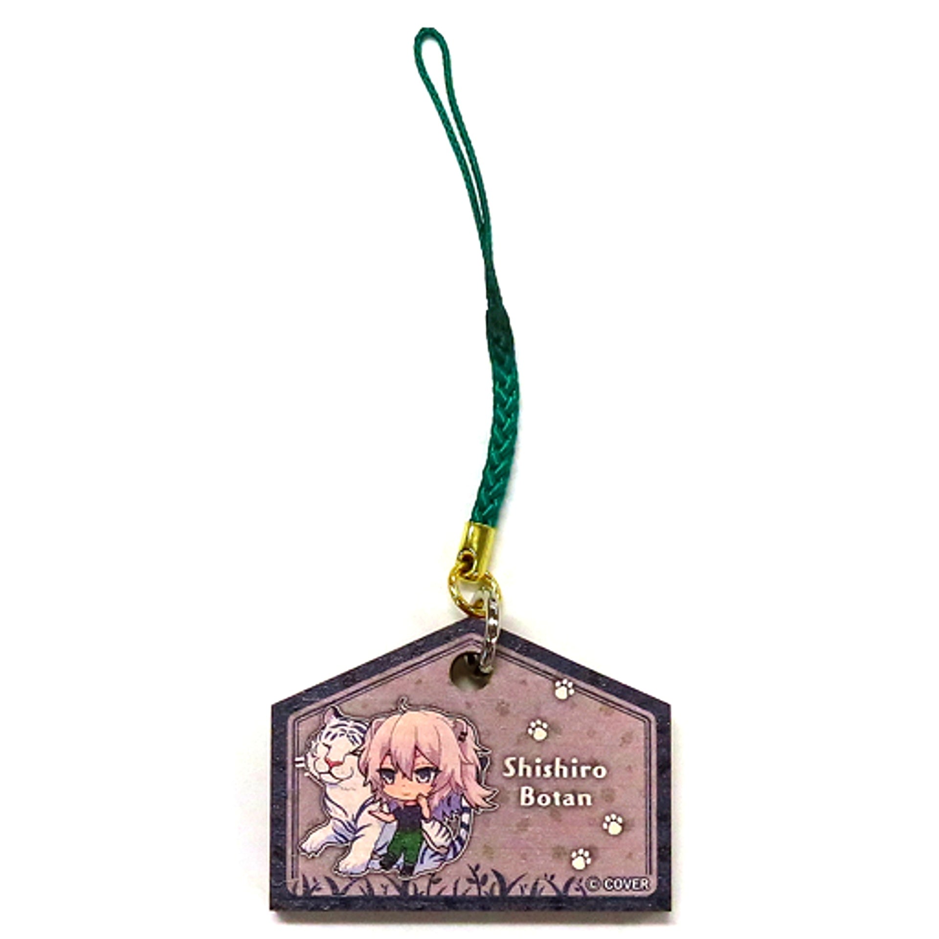 Shishiro Botan Hololive Ema Strap Hololive x Tobu Zoo [USED]