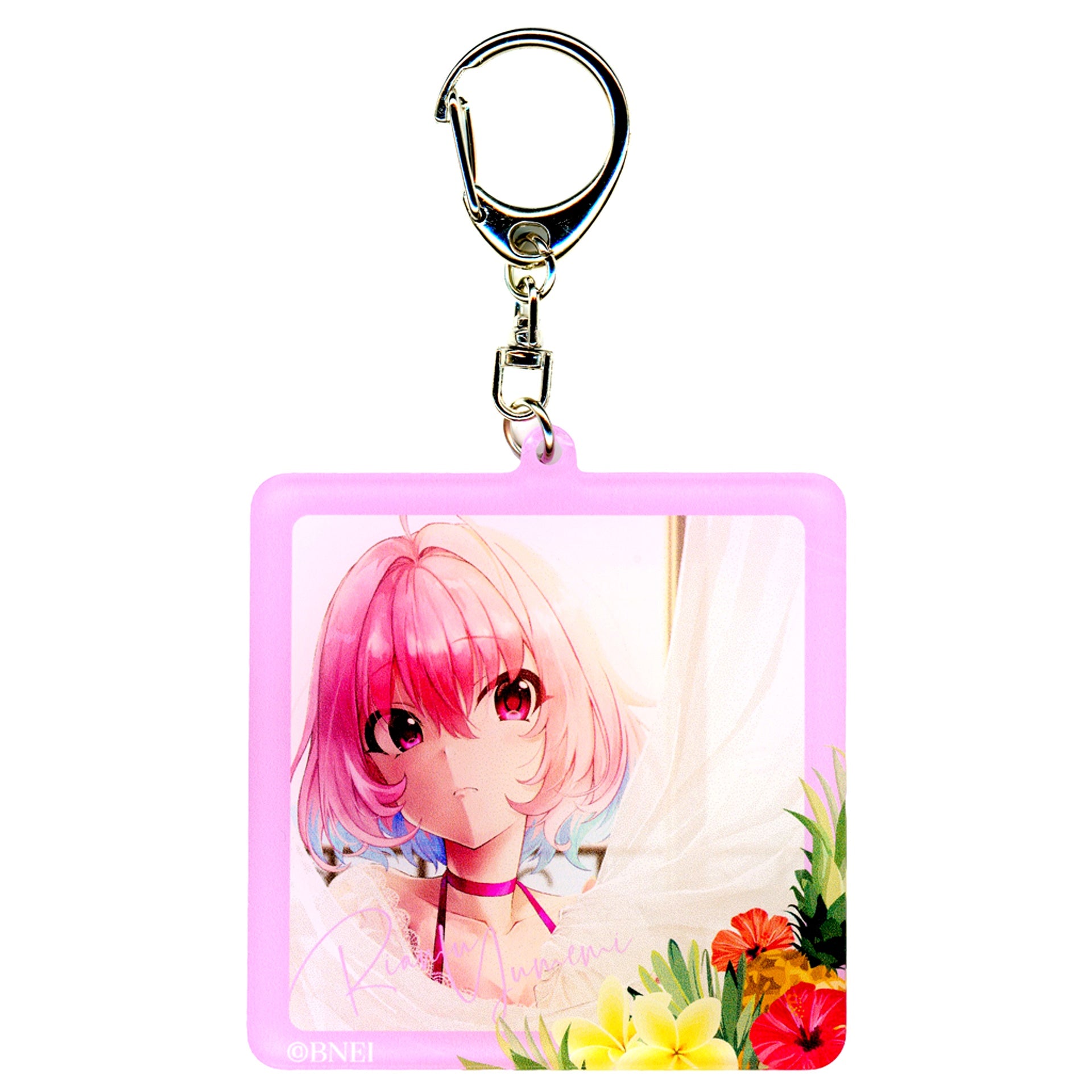 Riamu Yumemi Single Item Go Just Go! Keychain The Idolmaster Cinderella Girls [USED]