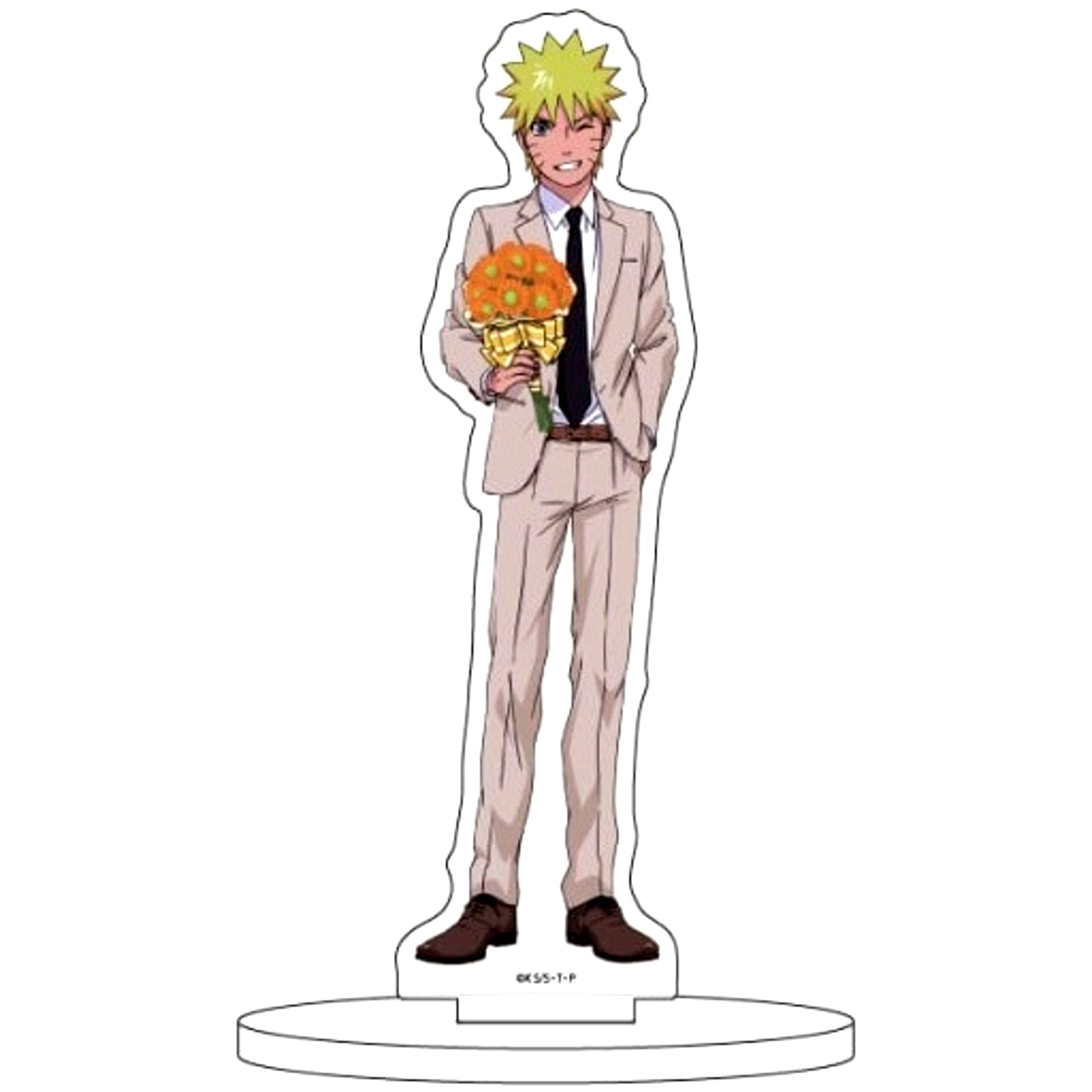 Naruto Uzumaki 11. Flower Ver. Illustration Naruto Shippuden Character Acrylic Figure [USED]