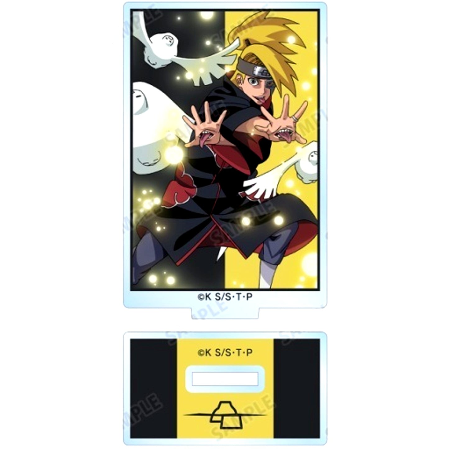 Deidara Full Body Naruto Shippuden Great Ninja Battle Ver. Illustration Trading Acrylic Stand [USED]