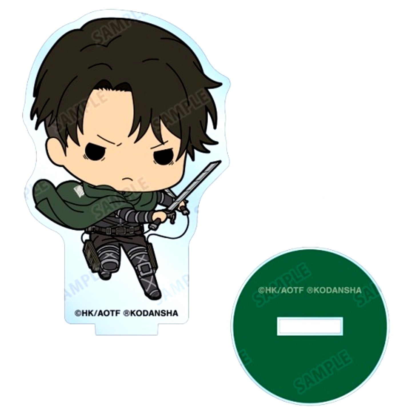 Levi Trading Tiny Acrylic Stand Attack on Titan [USED]