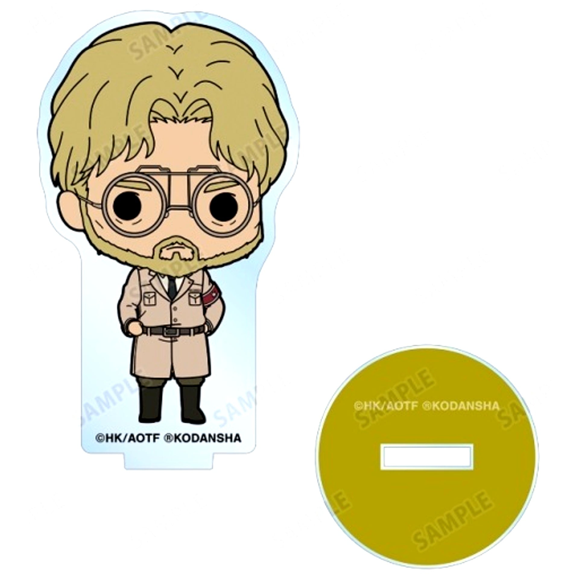 Zeke Yeager Attack on Titan Trading TINY Acrylic Stand [USED]
