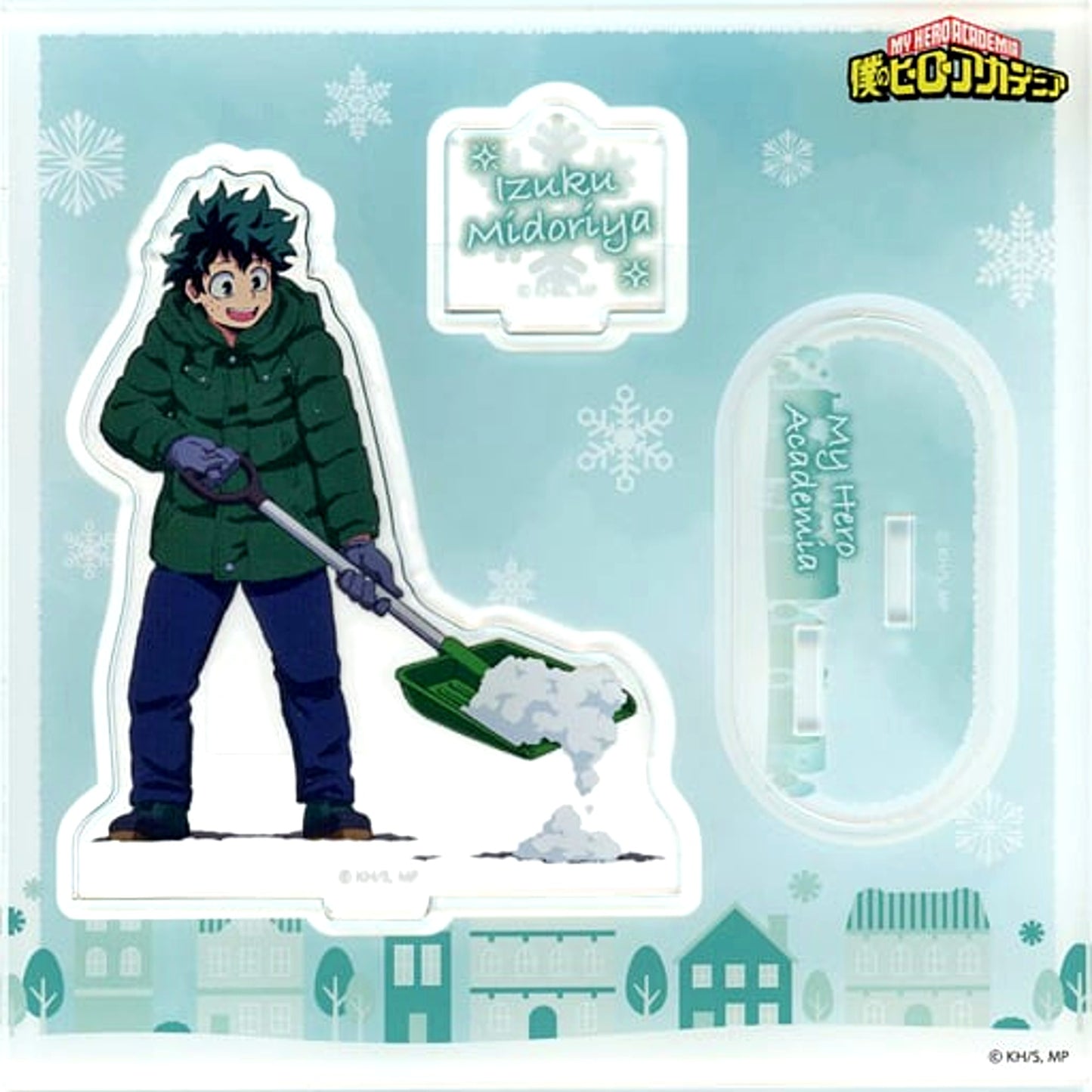 Izuku Midoriya Snow Shoveling Acrylic Stand My Hero Academia [USED]