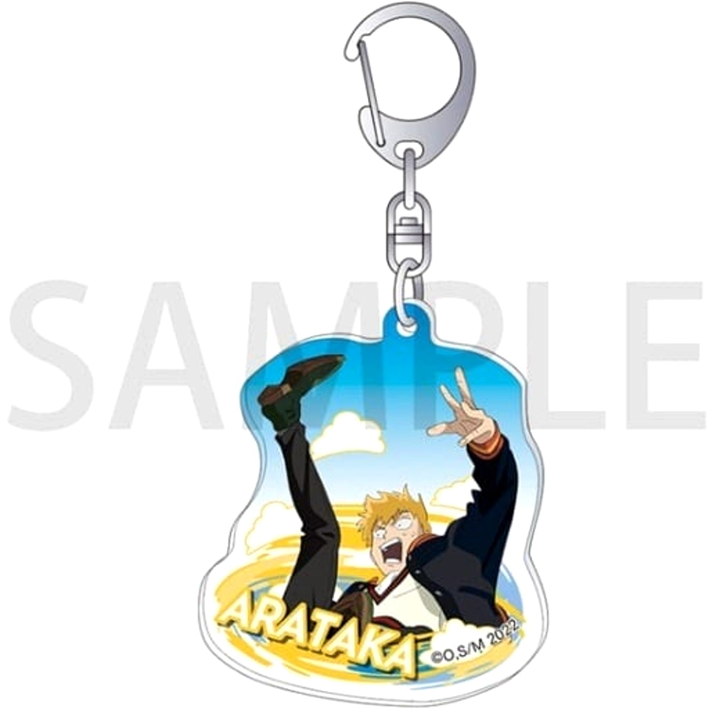 Mob Psycho 100 III Arataka Reigen Acrylic Keychain Keychains [USED]