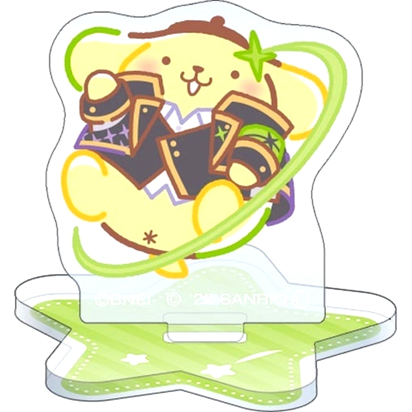 Pompompurin x Jupiter The Idolmaster SideM x Sanrio Characters Mini Acrylic Stand Collection [USED]