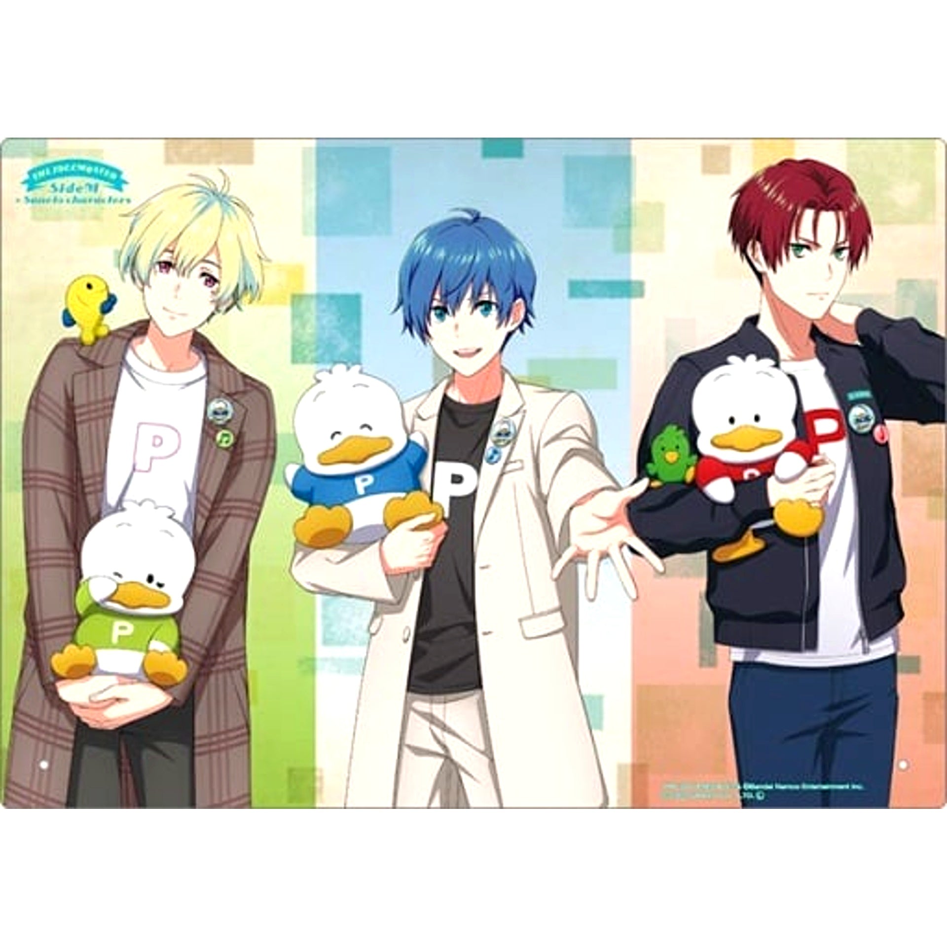 C.FIRST The Idolmaster SideM x Sanrio Characters Acrylic Art Panel A [USED]