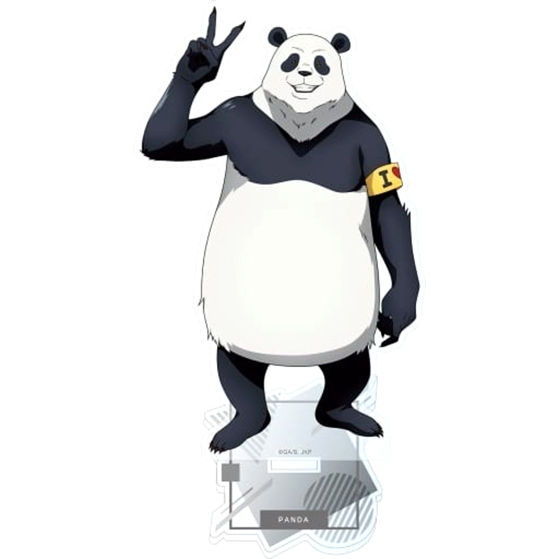 Jujutsu Kaisen Panda Right Hand Peace Sign Acrylic Stand Acrylic Stands [USED]