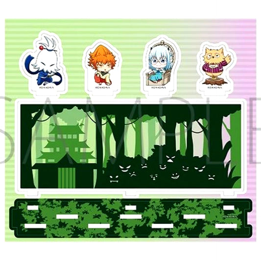 Gaap & Pikero + Kerori & Kamui Harvest Festival Multi Acrylic Stand Welcome to Demon School! Iruma-kun [USED]