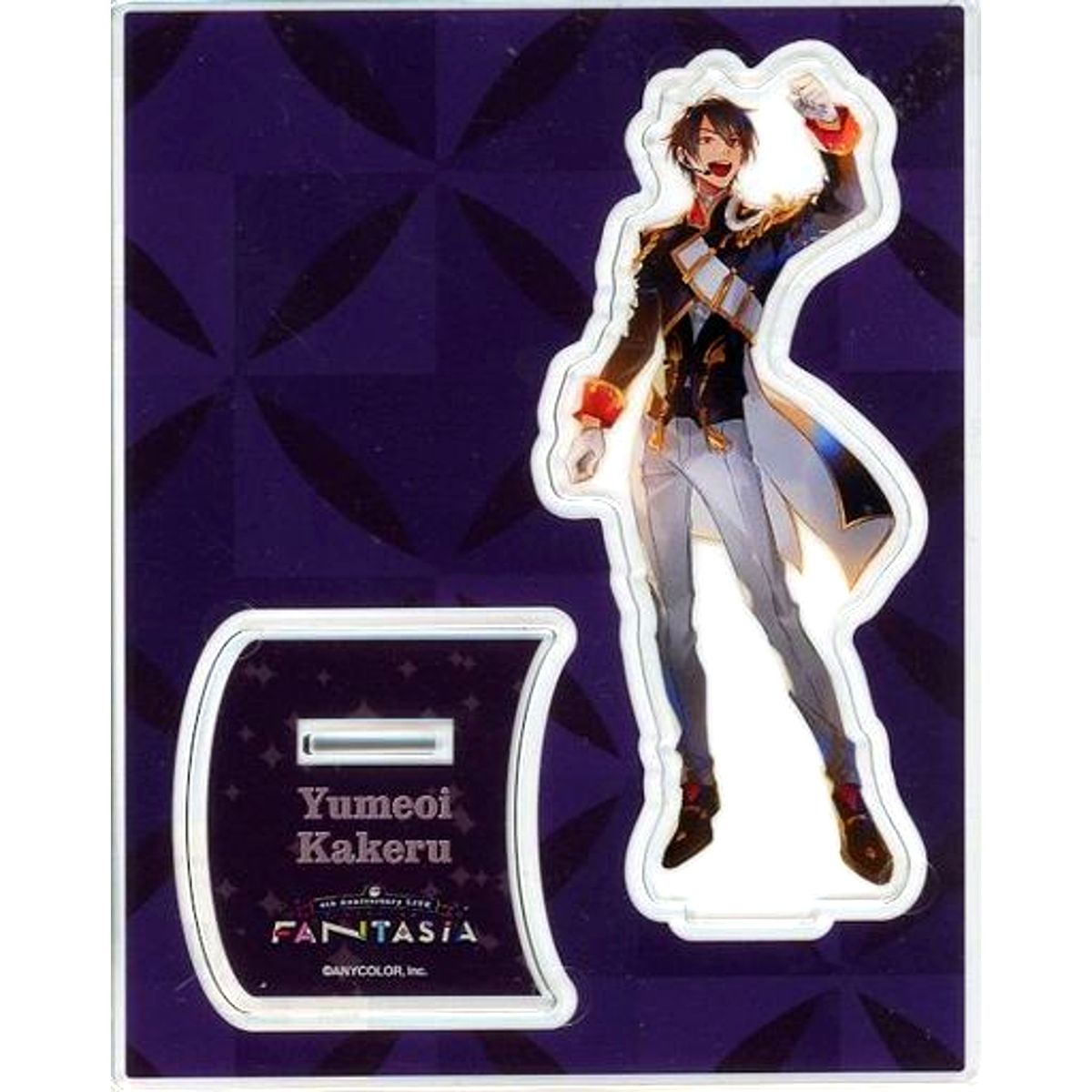 Yumeoi Kakeru Acrylic Stand Virtual YouTuber Nijisanji 4th Anniversary LIVE FANTASIA [USED]