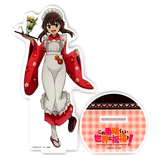 Megumin Illustration Acrylic Figure KonoSuba: God's Blessing on this Wonderful World! POP UP SHOP in Volks Akihabara Hobby Tengoku 2 [USED]