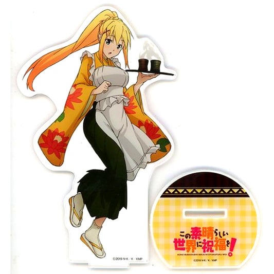 Darkness Illustration Acrylic Figure KonoSuba: God's Blessing on this Wonderful World! POP UP SHOP in Volks Akihabara Hobby Tengoku 2 [USED]