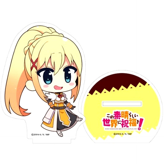 Darkness Petanko Acrylic Figure KonoSuba: God's Blessing on this Wonderful World! POP UP SHOP in Volks Akihabara Hobby Tengoku 2 [USED]