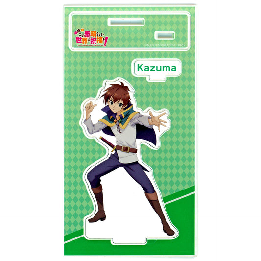 Kazuma Acrylic Stand Reading Drama KonoSuba: God's Blessing on this Wonderful World! Under the Pride of the Crimson Demon Clan! [USED]