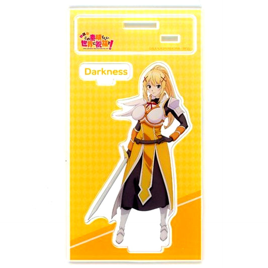 Darkness Acrylic Stand Reading Drama KonoSuba: God's Blessing on this Wonderful World! Under the Pride of the Crimson Demon Clan! [USED]