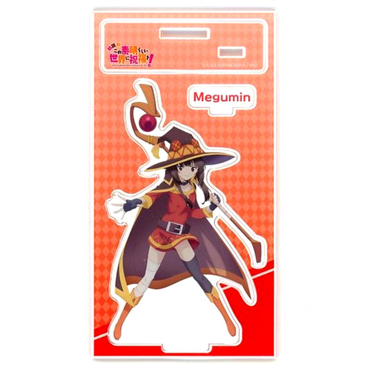 Megumin Acrylic Stand Reading Drama KonoSuba: God's Blessing on this Wonderful World! Under the Pride of the Crimson Demon Clan! [USED]